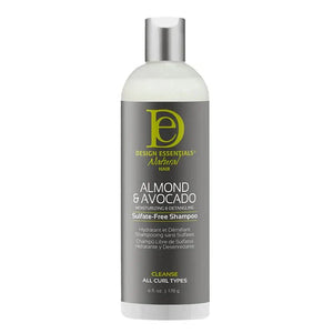 DESIGN ESSENTIALS ALMOND & AVOCADO SULFATE FREE SHAMPOO 6OZ - Beautylicious Canada