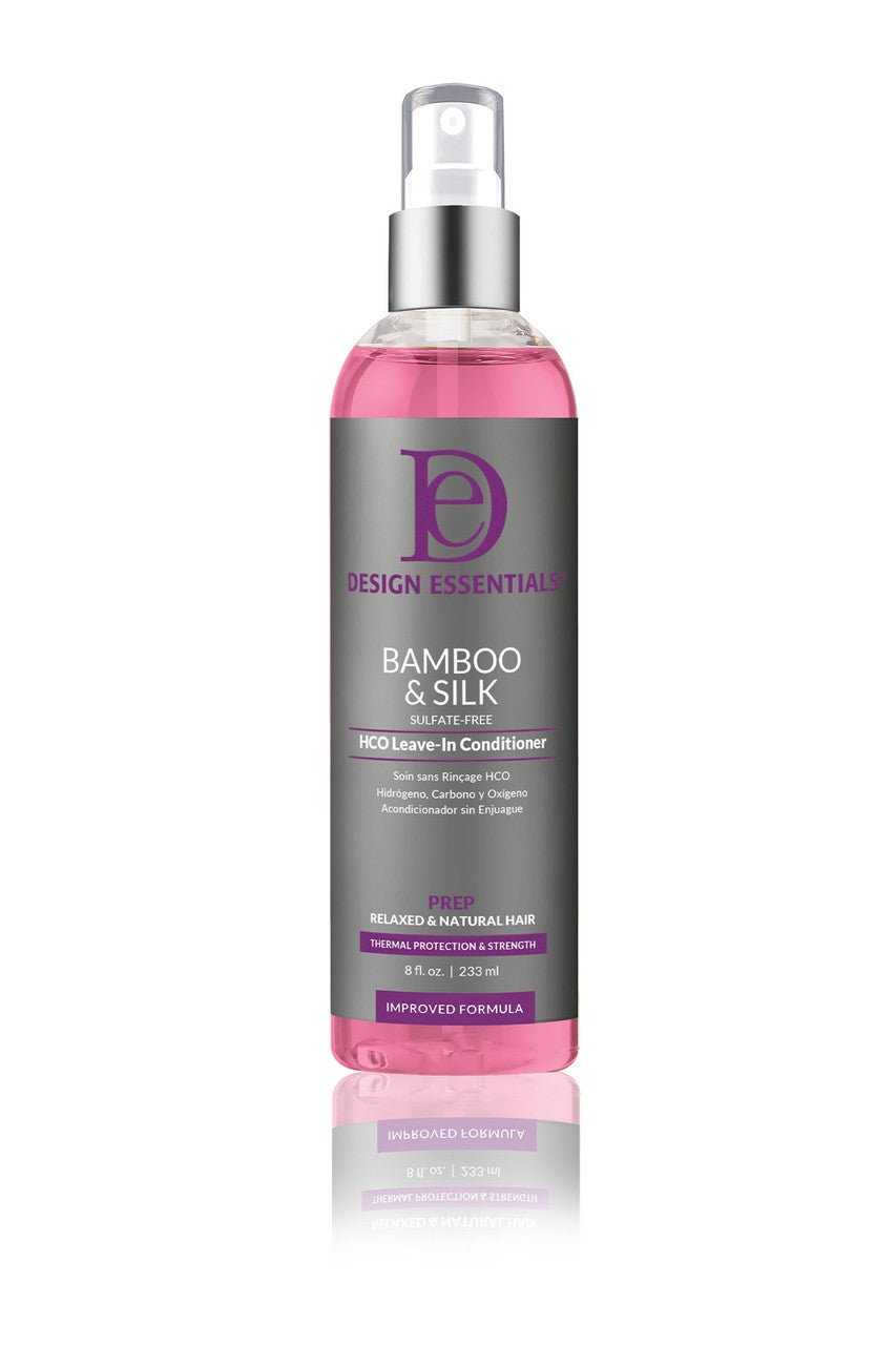 DESIGN ESSENTIALS BAMBOO & SILK SULFATE FREE HCO LEAVE IN CONDITIONER 8OZ - Beautylicious Canada