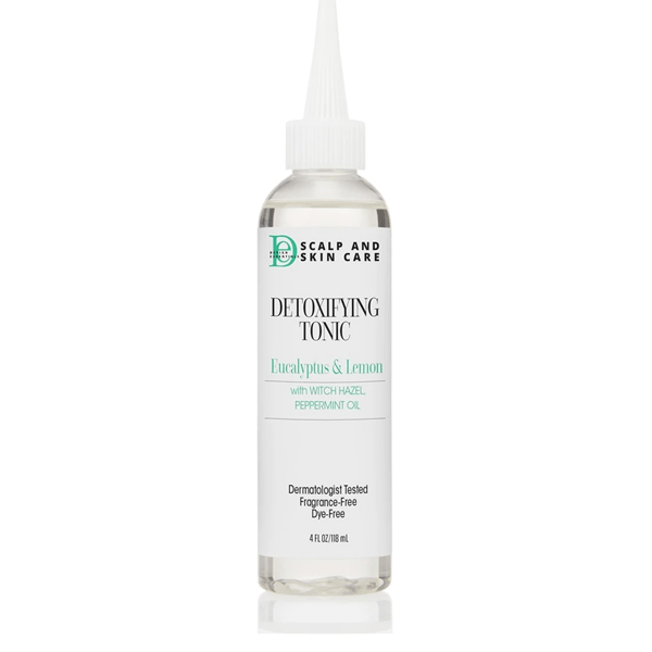 DESIGN ESSENTIALS SCALP & SKIN CARE Detoxifying Tonic – Eucalyptus & Lemon 4oz - Beautylicious Canada