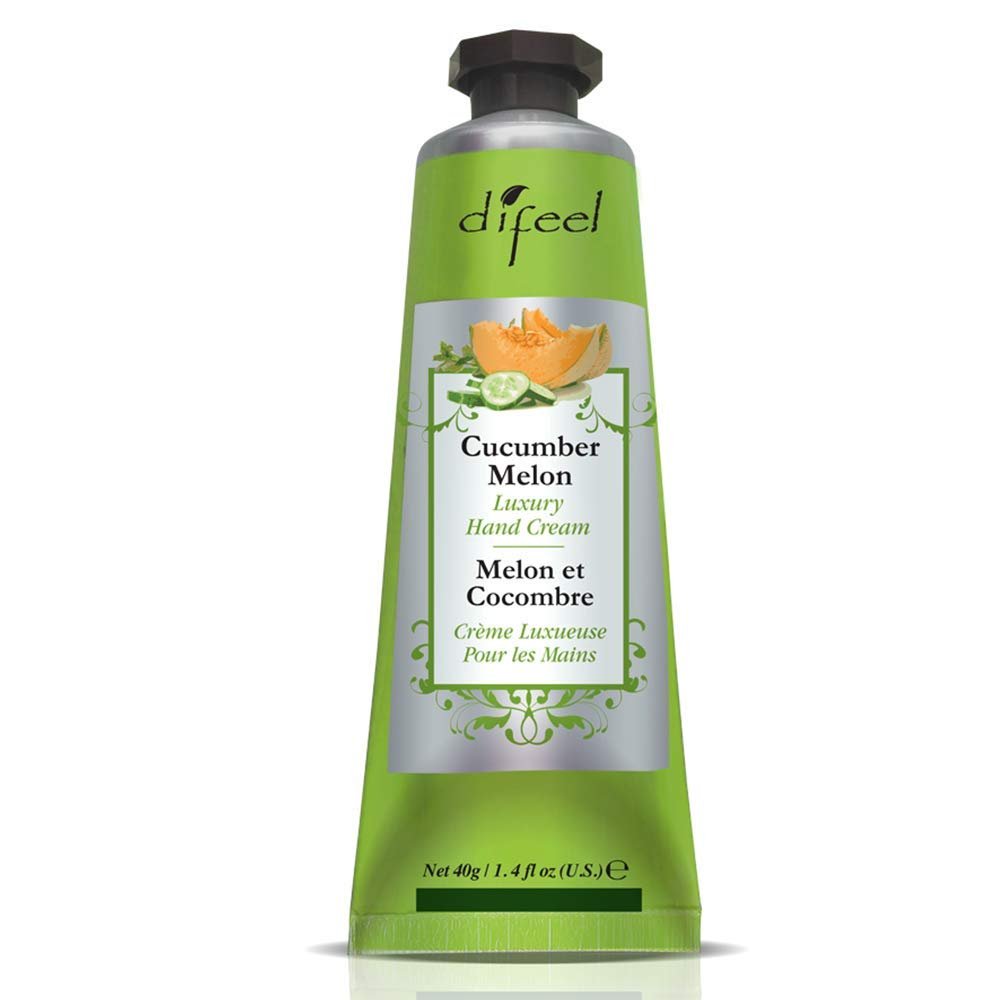 DIFEEL Luxury Moisturizing Hand Cream - Cucumber Melon 1.4 oz. - Beautylicious Canada
