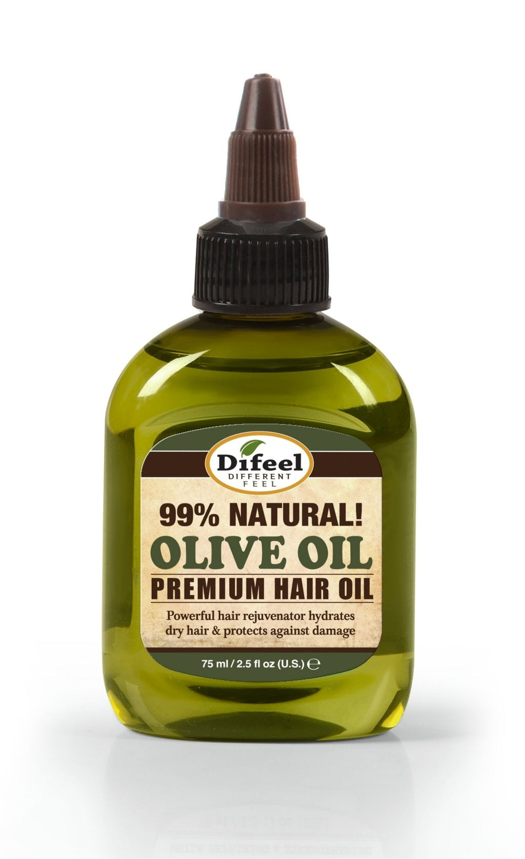 DIFEEL Premium Natural Hair Oil - Olive Oil 2.5 oz. - Beautylicious Canada