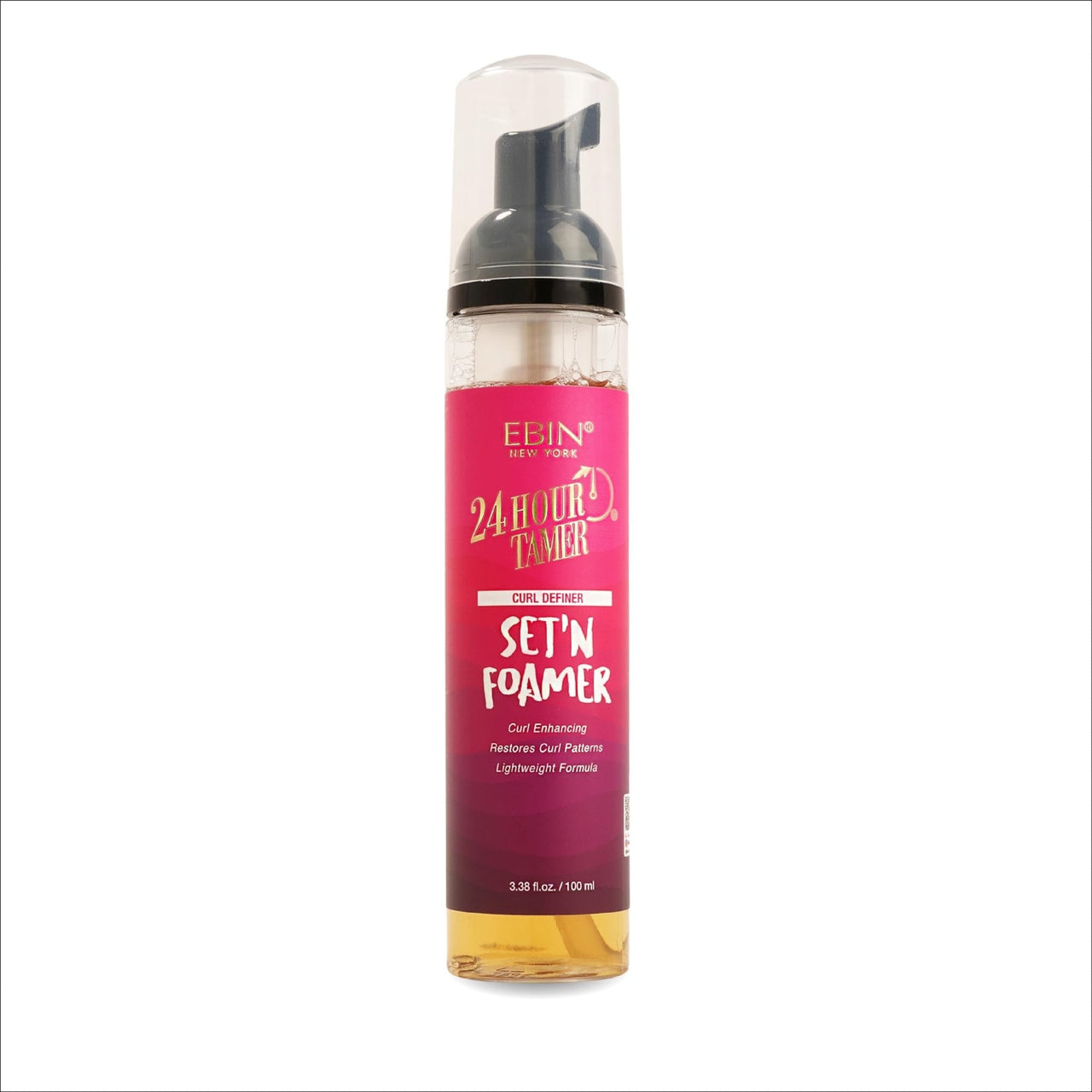 EBIN CURL DEFINER 24 HOUR TAMER SET'N FOAMER 3.38OZ - Beautylicious Canada