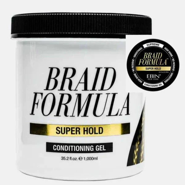 EBIN SUPREME BRAID FORMULA SUPER HOLD CONDITIONING GEL 35.2OZ - Beautylicious Canada