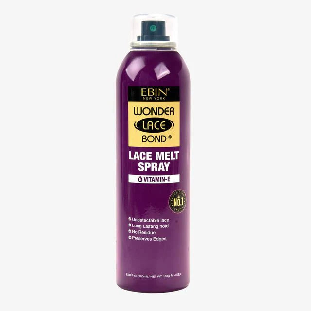EBIN SUPREME WONDER LACE BOND LACE MELT AEROSOL SPRAY PURPLE 6.08OZ - Beautylicious Canada