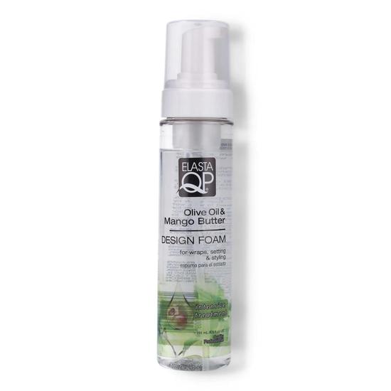 ELASTA QP OLIVE OIL&MANGO BUTTER DESIGN FOAM 8.5 Oz