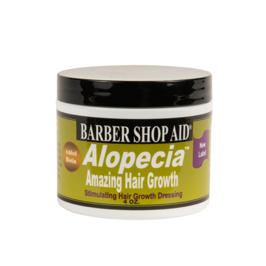 BARBER SHOP AID alopecia amazing hair growth 4OZ