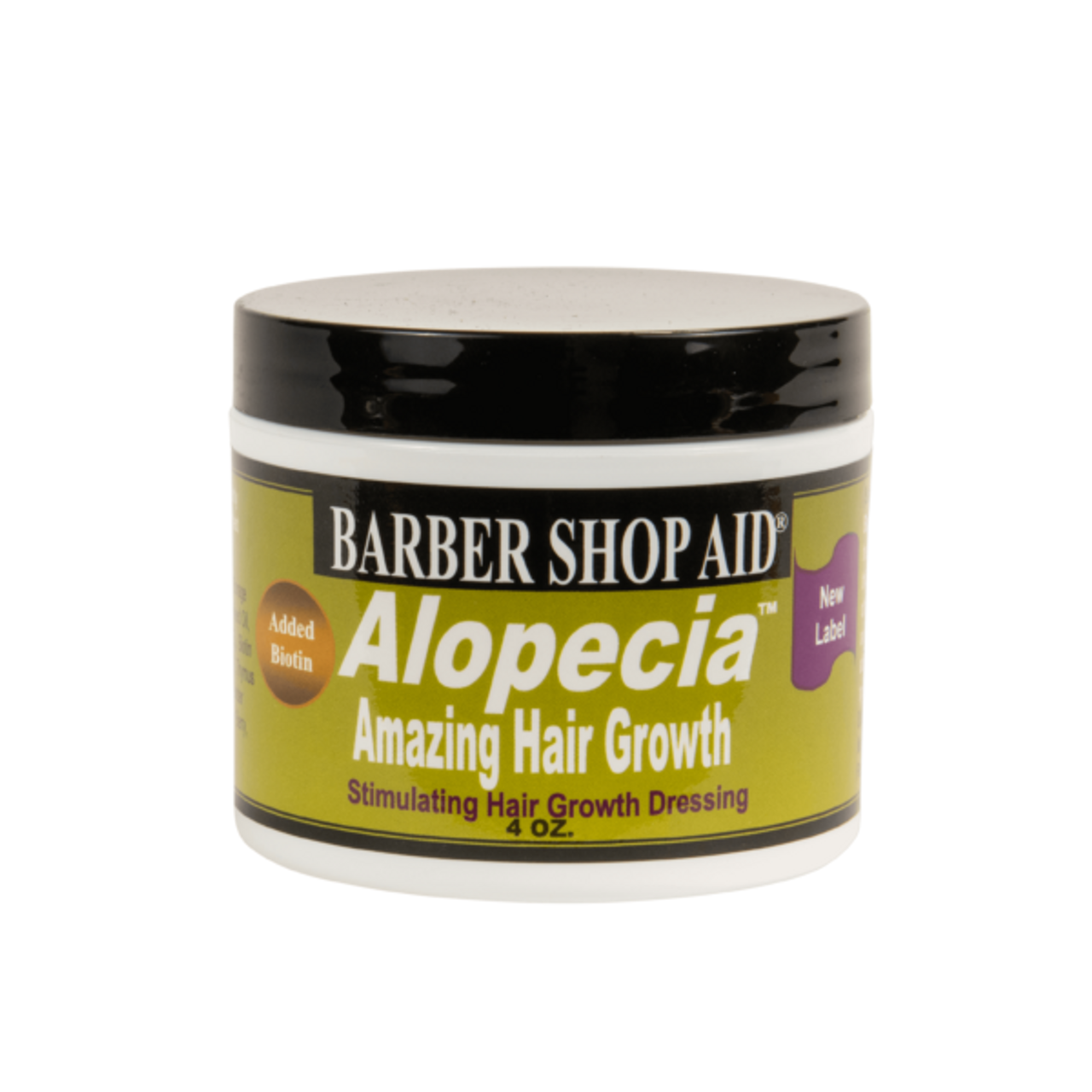 BARBER SHOP AID alopecia amazing hair growth 4OZ
