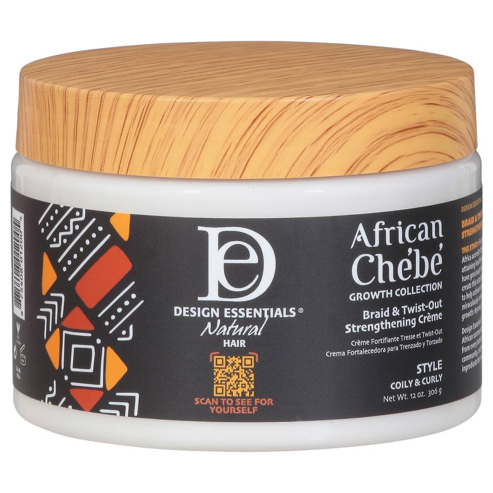 DESIGN ESSENTIALS BRAID & TWIST STRENGTHENING CREAM