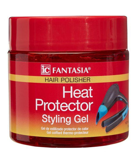 IC FANTASIA hair polisher heat protector styling gel 16OZ