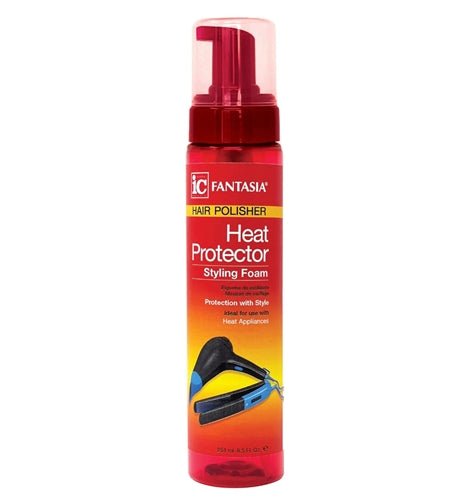 FANTASIA IC HAIR POLISHER HEAT PROTECTER STYLING FOAM 8.5OZ - Beautylicious Canada