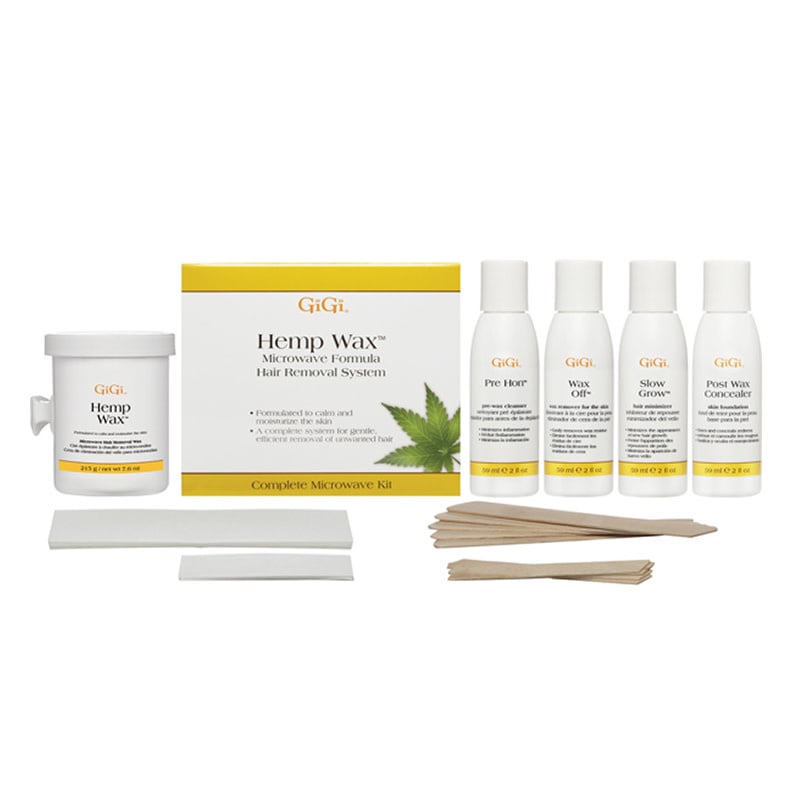 GIGI HEMP WAX COMPLETE MICROWAVE KIT - Beautylicious Canada