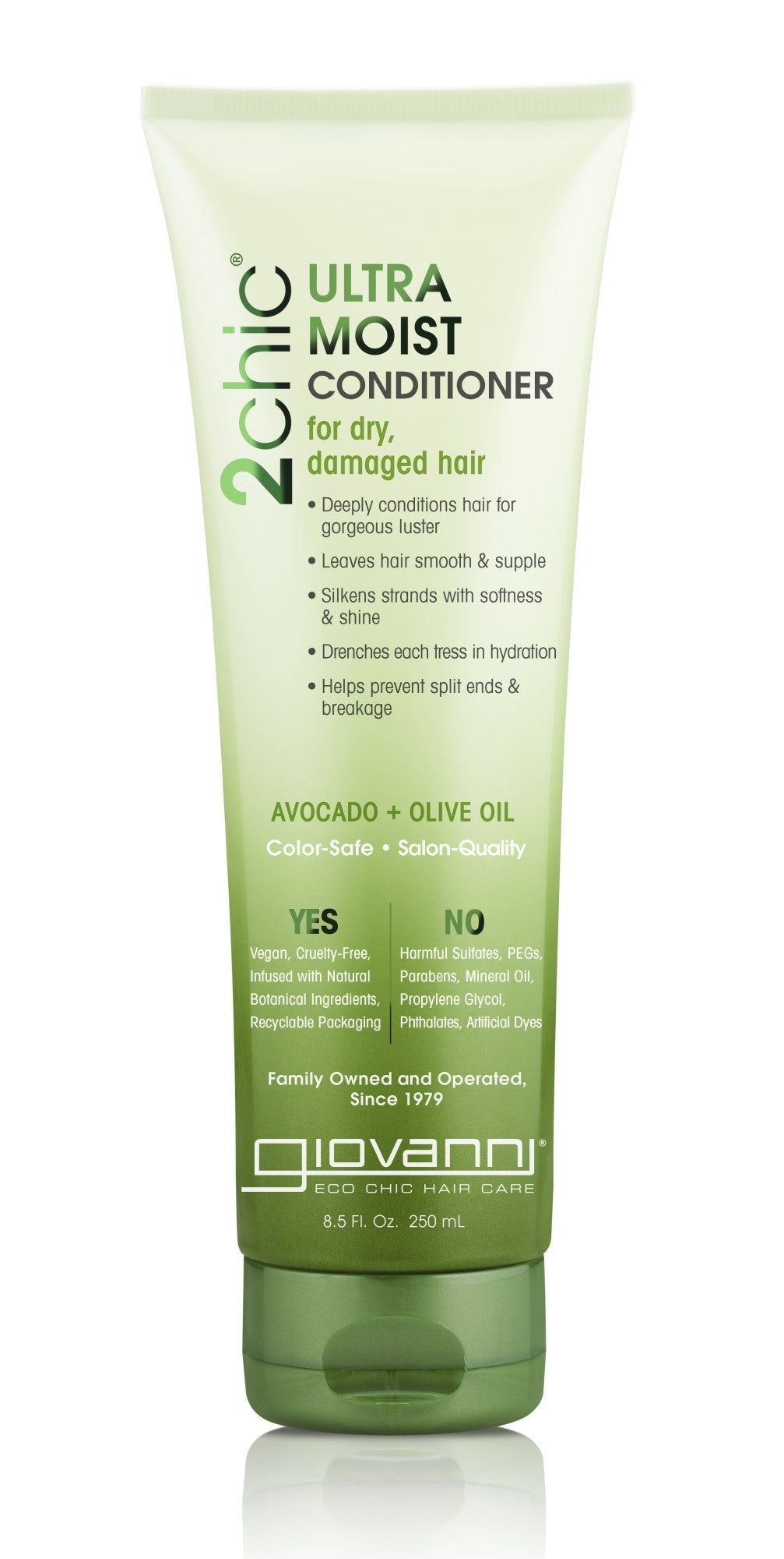 Giovanni 2chic Ultra - Moist Conditioner with Avocado & Olive Oil 8.5 fl. oz - Beautylicious Canada
