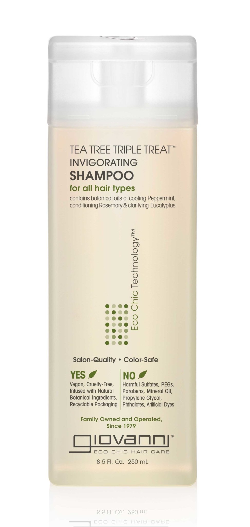 GIOVANNI TEA TREE SHAMPOO 8.5 OZ - Beautylicious Canada