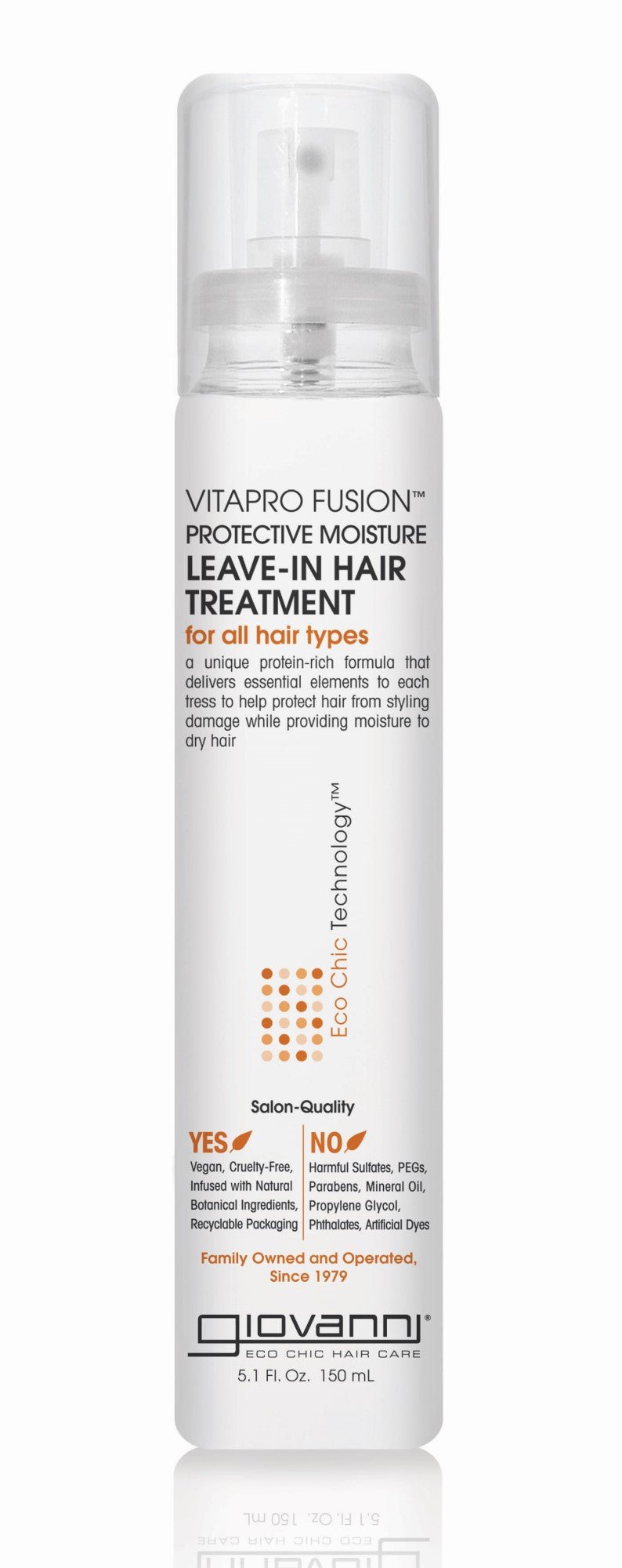 GIOVANNI VITAPRO FUSION™ PROTECTIVE MOISTURE LEAVE - IN HAIR TREATMENT 5.1 OZ - Beautylicious Canada
