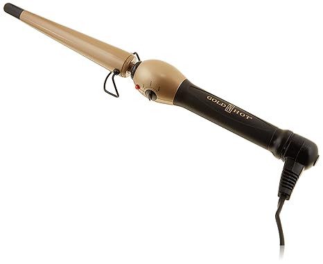 GOLD N HOT CERAMIC CONICAL IRON 1" DV - Beautylicious Canada