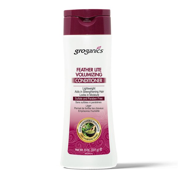 GroGanics Feather Lite Volumizing Conditioner 8oz - Beautylicious Canada