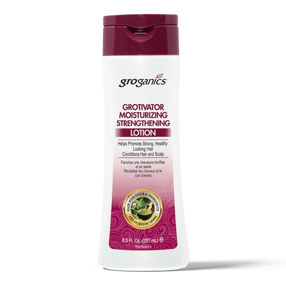 GroGanics Grotivator Moisturizing & Strengthening Lotion 8.5oz - Beautylicious Canada