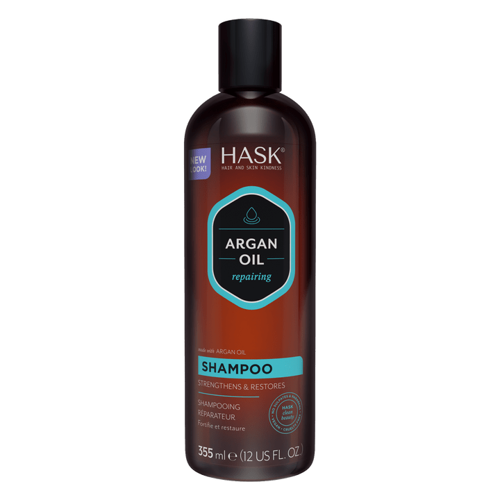 HASK ARGAN OIL REPAIRING SHAMPOO 12OZ - Beautylicious Canada