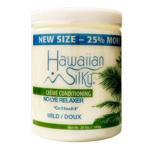 HAWAIIAN SILKY No Lye Relaxer Jar Mild 20oz - Beautylicious Canada