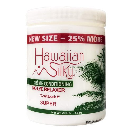 HAWAIIAN SILKY No Lye Relaxer Jar Super 20 oz - Beautylicious Canada