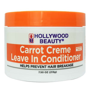 HOLLYWOOD BEAUTY Carrot Creme Leave In Conditioner 7.5oz - Beautylicious Canada