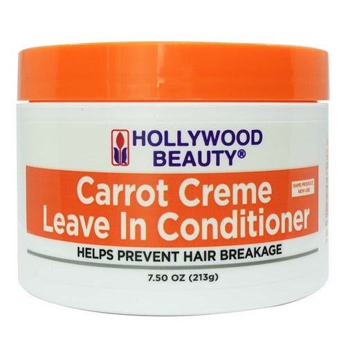HOLLYWOOD BEAUTY Carrot Creme Leave In Conditioner 7.5oz - Beautylicious Canada