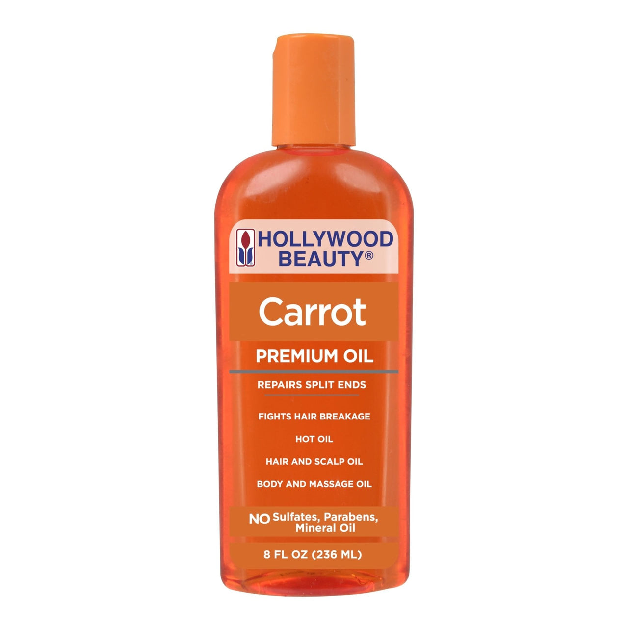 HOLLYWOOD BEAUTY CARROT PREMIUM OIL 8OZ - Beautylicious Canada