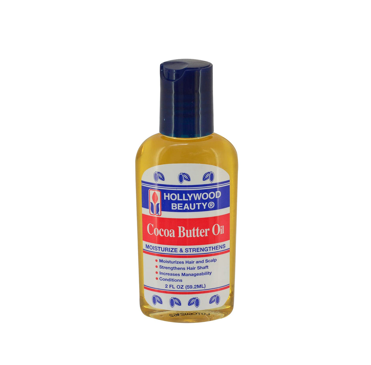 HOLLYWOOD BEAUTY COCOA BUTTER PREMIUM OIL 2OZ - Beautylicious Canada