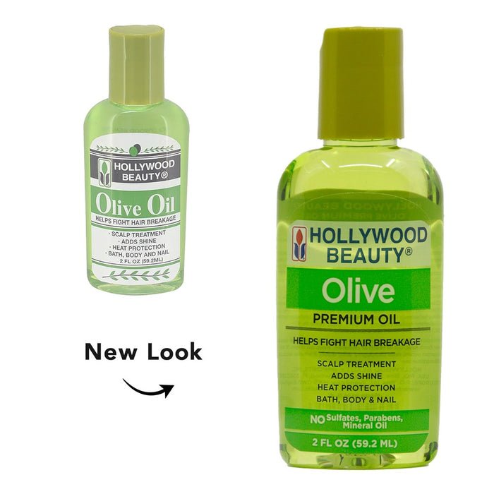 HOLLYWOOD BEAUTY OLIVE OIL 2OZ - Beautylicious Canada
