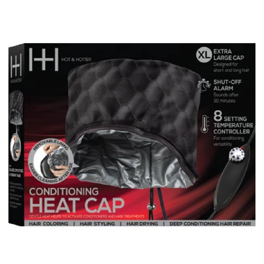 Hot & Hotter 3 In 1 Conditioning Heat Cap - Beautylicious Canada
