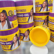 RED VIVATRESS BRAIDING GEL ULTIMATE HOLD BIOTIN + KERATIN 16.Oz