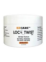 EZCARE LOCN TWIST GEL ALL HAIR TEXTURE EXTRA HOLD  8.Oz
