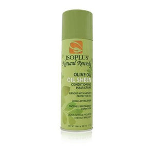 ISOPLUS OLIVE OIL SHEEN HAIR SPRAY 7 OZ - Beautylicious Canada