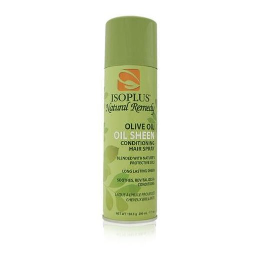 ISOPLUS OLIVE OIL SHEEN HAIR SPRAY 7 OZ - Beautylicious Canada
