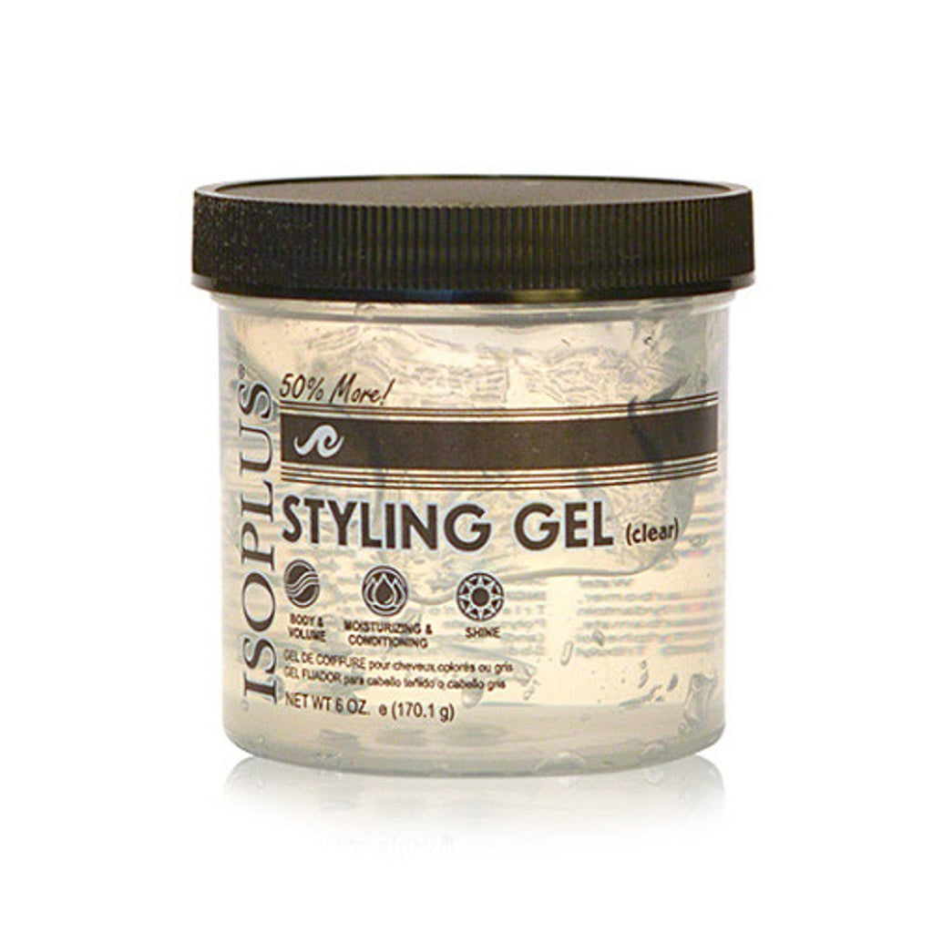 ISOPLUS STYLING GEL CLEAR 6OZ - Beautylicious Canada