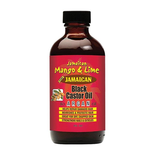 Jamaican Mango And Lime JAMAICAN BLACK CASTOR OIL & ARGAN 4OZ - Beautylicious Canada