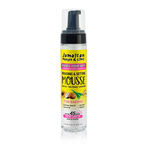 JAMAICAN MANGO & LIME BRAIDING & SETTING MOUSSE 8OZ - Beautylicious Canada