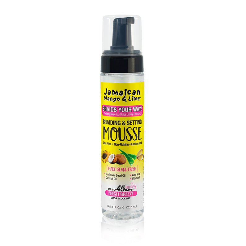 JAMAICAN MANGO & LIME BRAIDING & SETTING MOUSSE 8OZ - Beautylicious Canada