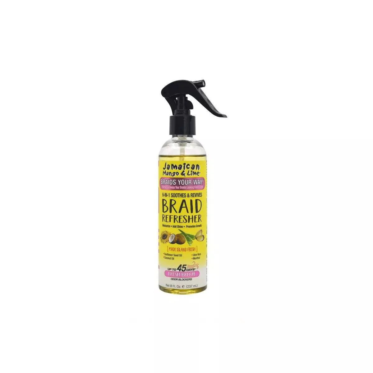 Jamaican Mango & Lime Relief Refresh Shine Texturizing Hair Spray 8OZ - Beautylicious Canada