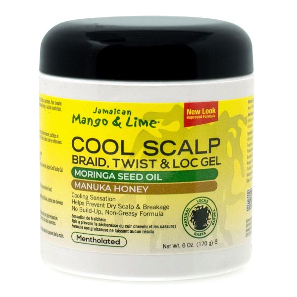 JAMICAN MANGO &LIME COOL SCALP BRAID,TWIST,LOC GEL 6.Oz
