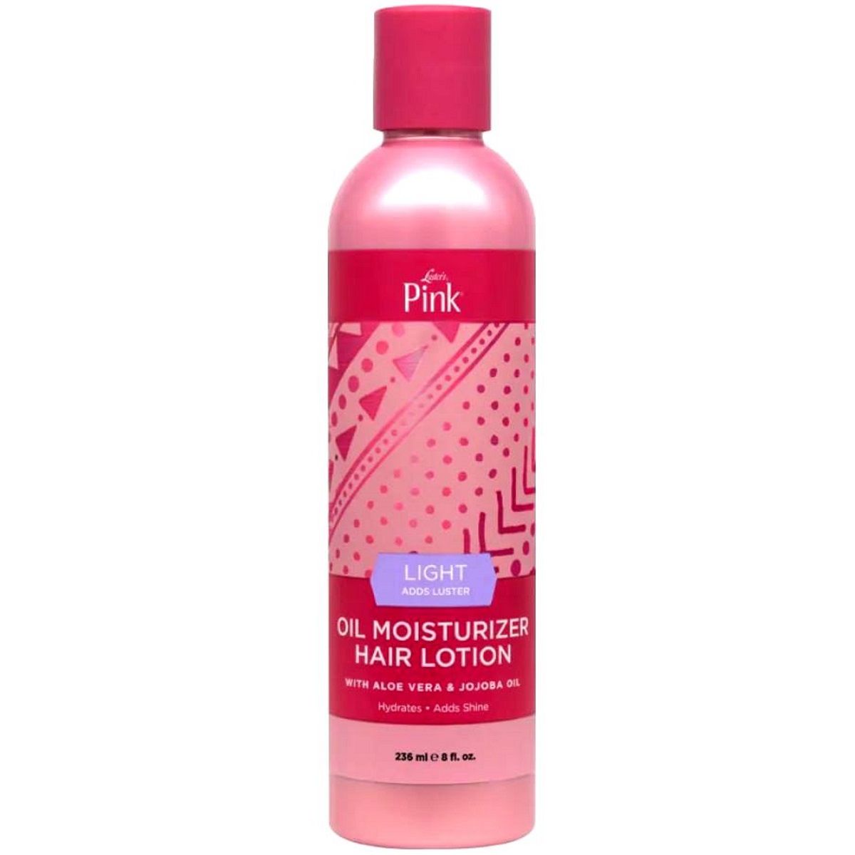LUSTER`S PINK light adds luster oil moisturizer hair lotion 8OZ