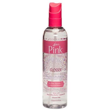 LUSTER`S PINK glosser with aloe vera, shea butter 12OZ