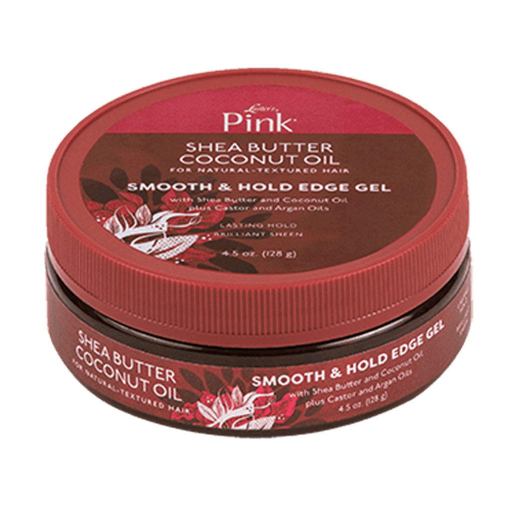 Luster’s Pink Shea Butter Coconut Oil Smooth & Hold Edge Gel 4.5oz - Beautylicious Canada
