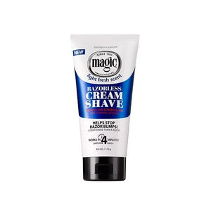 MAGIC RAZORLESS CREAM SHAVE REGULAR STRENGHT 6 OZ - Beautylicious Canada