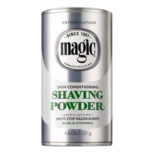 MAGIC Shaving Powder Skin Conditioning Platinum 4.5OZ - Beautylicious Canada