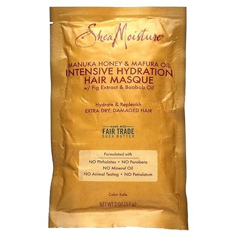 MANUKA HONEY & MAFURA OIL INTENSIVE HAIR MASK 2OZ - Beautylicious Canada