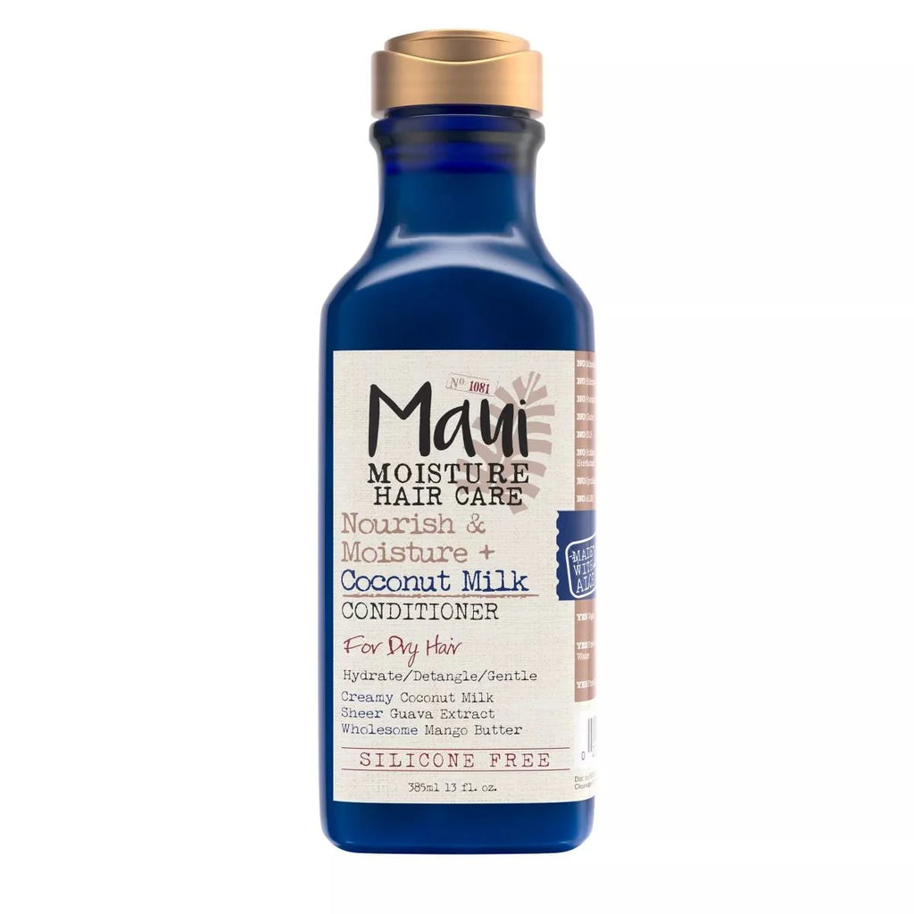 Maui Moisture Nourish & Moisture + Coconut Milk Conditioner for Dry Hair 13OZ - Beautylicious Canada