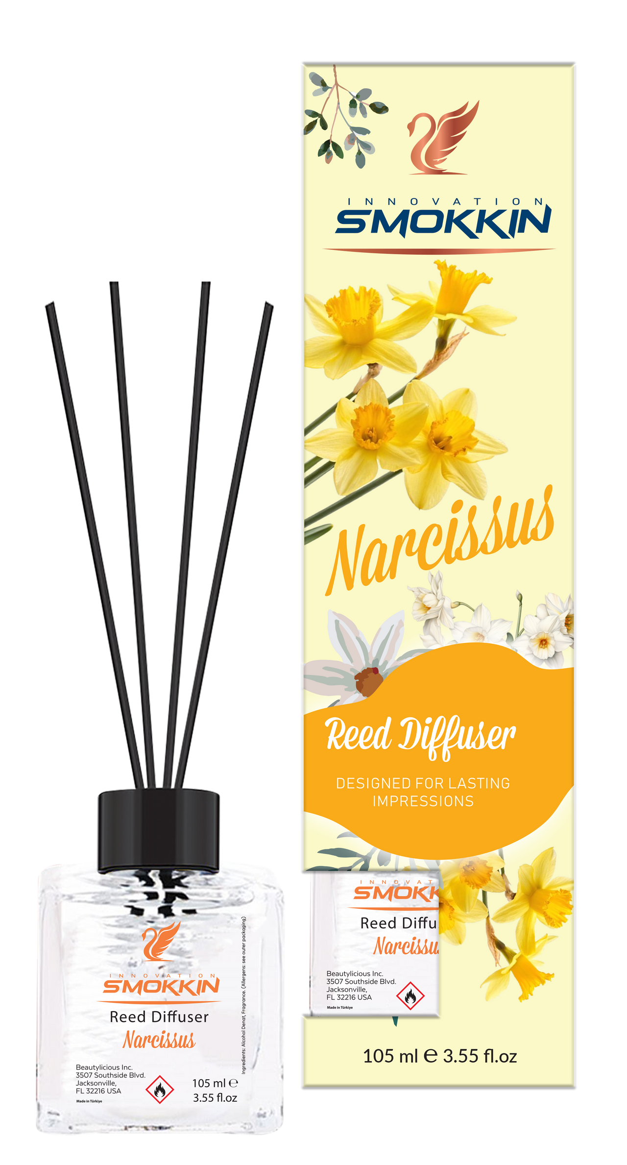 INNOVATION NARCISSUS REED DILLUSER DESIGNED FOR LASTING IMPRESSION  3.55 Oz