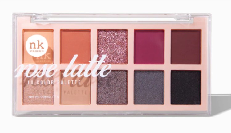 NK MAKEUP ROSE LATTE PALETTE  ES1001   0.38 Oz