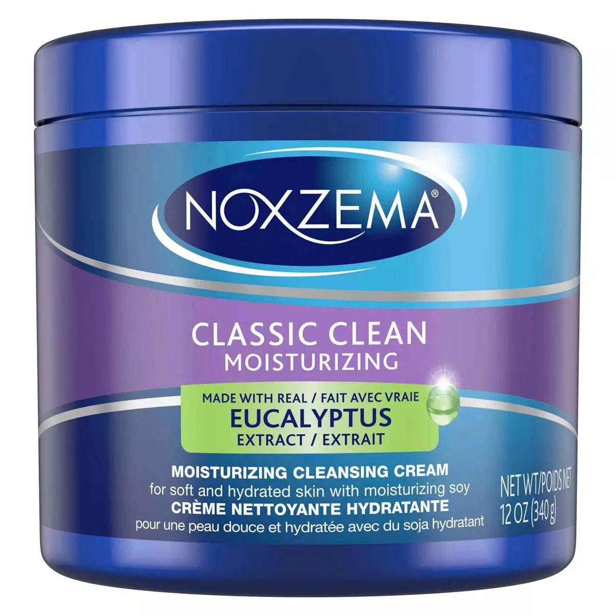 NOXZEMA Classic Clean Moisturizing Cleansing Cream 12oz - Beautylicious Canada